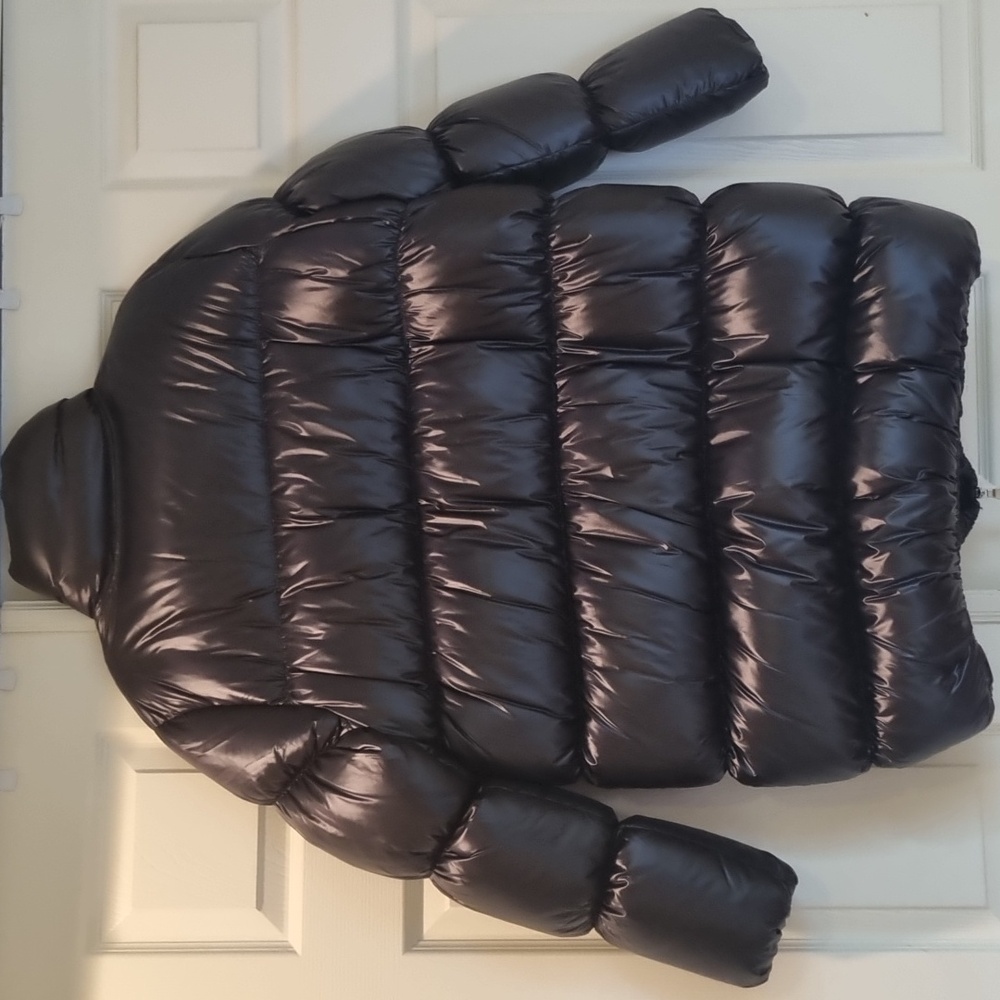 Express Puffer Coat Black Size Medium Nwot - image 8